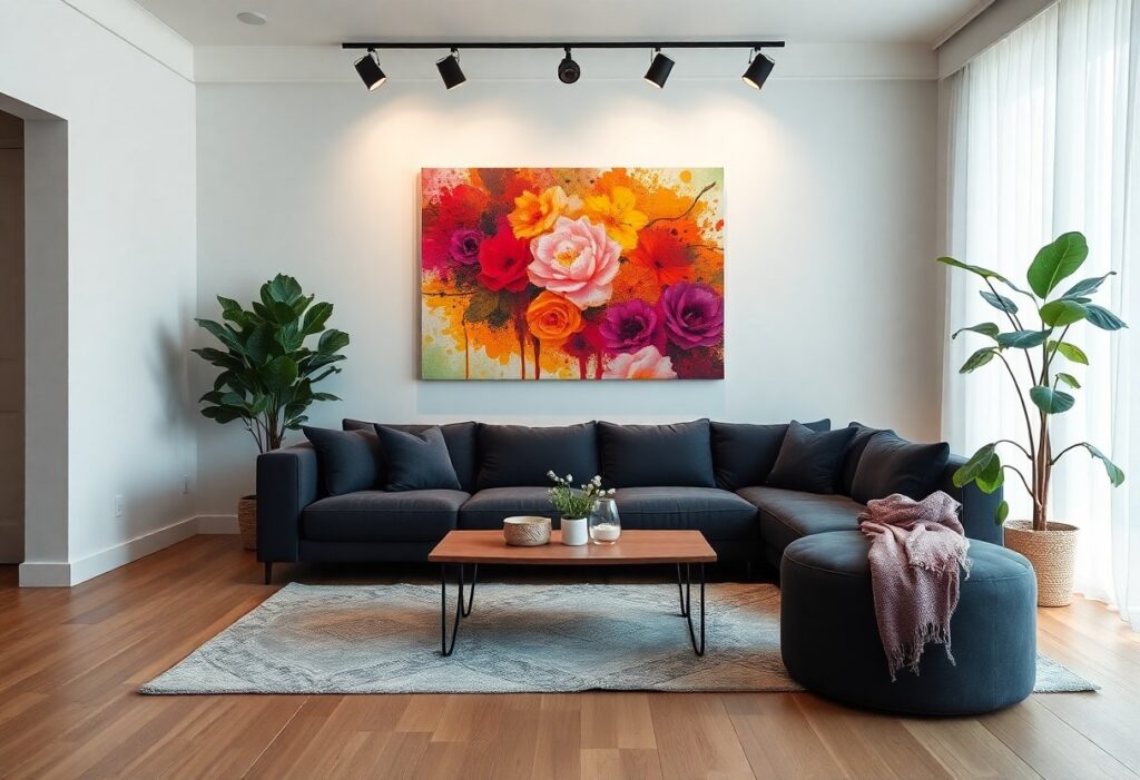 statement artwork rooms focal point bqn